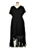 Unbranded 100% Polyester Black Casual Dress Size 22 - photo 2