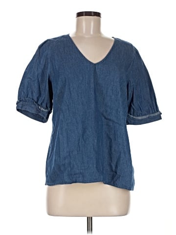 Draper James Short Sleeve Blouse (view 1)