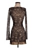 Motel 100% Polyester Brown Cocktail Dress Size XXS - photo 1