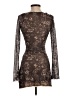 Motel 100% Polyester Brown Cocktail Dress Size XXS - photo 2