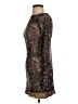 Motel 100% Polyester Brown Cocktail Dress Size XXS - photo 5