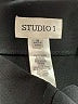 Studio 1 100% Polyester Solid Black Cocktail Dress Size 18 - photo 7