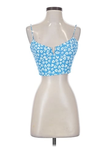 Blue Life Sleeveless Top (view 1)