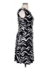En Focus Studio Chevron-herringbone Black Cocktail Dress Size 14 - photo 4