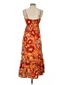 Forever 21 100% Rayon Paisley Orange Cocktail Dress Size S - photo 2