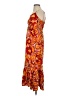 Forever 21 100% Rayon Paisley Orange Cocktail Dress Size S - photo 5