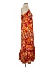 Forever 21 100% Rayon Paisley Orange Cocktail Dress Size S - photo 4