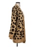 La Miel 100% Acrylic Brown Cardigan Size S - photo 4
