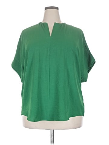chic soul (chicsoul.com) Short Sleeve Blouse (view 1)