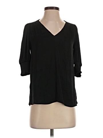 Maison d' Amelie 3/4 Sleeve Blouse (view 1)