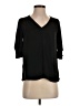 Maison d' Amelie 100% Polyester Black 3/4 Sleeve Blouse Size XS - photo 1
