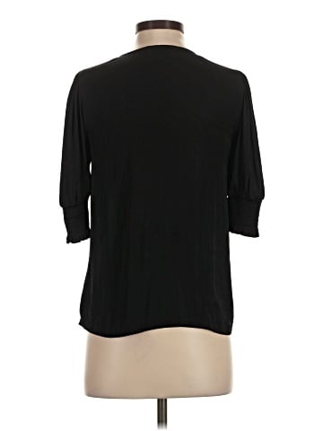 Maison d' Amelie 3/4 Sleeve Blouse (view 2)