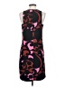 Ann Taylor 100% Polyester Graphic Black Cocktail Dress Size 2 (tall) - photo 2