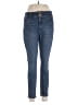 d.jeans Solid Blue Jeans Size 14 - photo 1