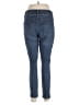d.jeans Solid Blue Jeans Size 14 - photo 2