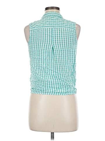 Saint Tropez West Sleeveless Button-Down Shirt (view 2)