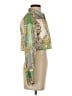 Assorted Brands 100% Polyester Paisley Green 3/4 Sleeve Blouse Size S - photo 4