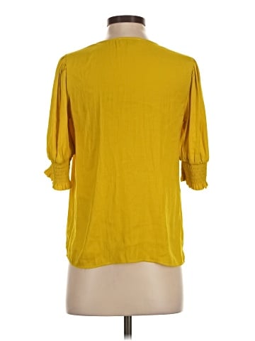 Maison d' Amelie 3/4 Sleeve Blouse (view 2)