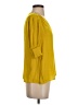 Maison d' Amelie 100% Polyester Yellow 3/4 Sleeve Blouse Size XS - photo 4