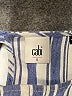 CAbi Stripes Blue Short Sleeve Blouse Size S - photo 7