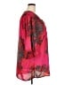 Evolution 100% Polyester Pink 3/4 Sleeve Blouse Size 4X - photo 4