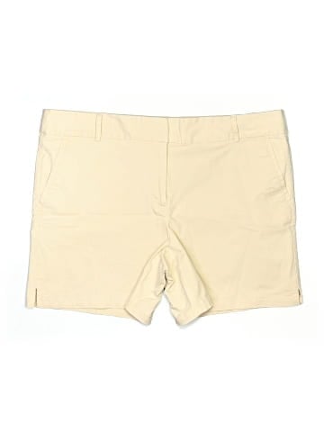 Ann Taylor LOFT Khaki Shorts (view 1)