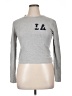 Edikted Solid Gray Long Sleeve T-Shirt Size XL - photo 1