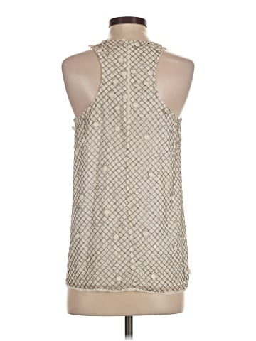 Elie Tahari Sleeveless Silk Top (view 2)
