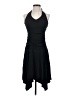 En Focus Solid Black Cocktail Dress Size S - photo 1