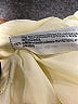 Zara 100% Polyester Solid Ivory Casual Skirt Size XS - photo 5