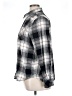 Natural Reflections Plaid Silver Long Sleeve Button-Down Shirt Size XL - photo 5
