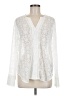 Not Your Daughter's Jeans 100% Polyester Ivory Long Sleeve Blouse Size M - photo 1