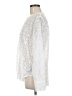 Not Your Daughter's Jeans 100% Polyester Ivory Long Sleeve Blouse Size M - photo 5