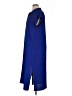 DKNY 100% Polyester Solid Blue Casual Dress Size 14 - photo 5