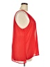 Ambiance Apparel 100% Polyester Red Sleeveless Blouse Size 3X - photo 4