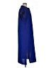 DKNY 100% Polyester Solid Blue Casual Dress Size 14 - photo 4