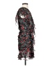 Veronica Beard 100% Silk Paisley Black Cocktail Dress Size 0 - photo 4