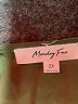 Monday Fun 100% Polyester Green Sleeveless Blouse Size 2X - photo 7