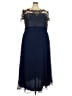 JS Collections Blue Cocktail Dress Size 22 - photo 1