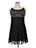 R&M Richards Black Cocktail Dress Size 14 (petite) - photo 1