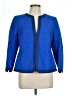 Akris Punto 100% Baumwolle Color Block Blue Jacket Size 12 - photo 1