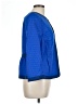Akris Punto 100% Baumwolle Color Block Blue Jacket Size 12 - photo 4