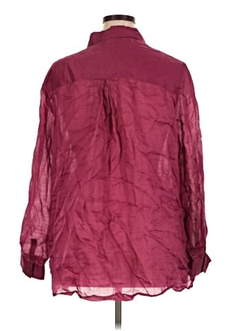 Lafayette 148 New York Long Sleeve Blouse (view 2)