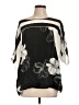 Style&Co 100% Polyester Black 3/4 Sleeve Blouse Size L - photo 1
