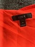 J.Crew 100% Polyester Orange Sleeveless Blouse Size 4 - photo 7