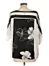 Style&Co 100% Polyester Black 3/4 Sleeve Blouse Size L - photo 2
