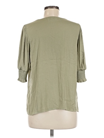 Maison d' Amelie 3/4 Sleeve Blouse (view 2)