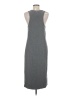 Fabletics Solid Gray Casual Dress Size M - photo 2