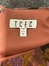 TCEC 100% Polyester Paisley Brown Pink Cocktail Dress Size M - photo 7