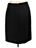 Tahari 100% Polyester Solid Black Formal Skirt Size 12 - photo 2